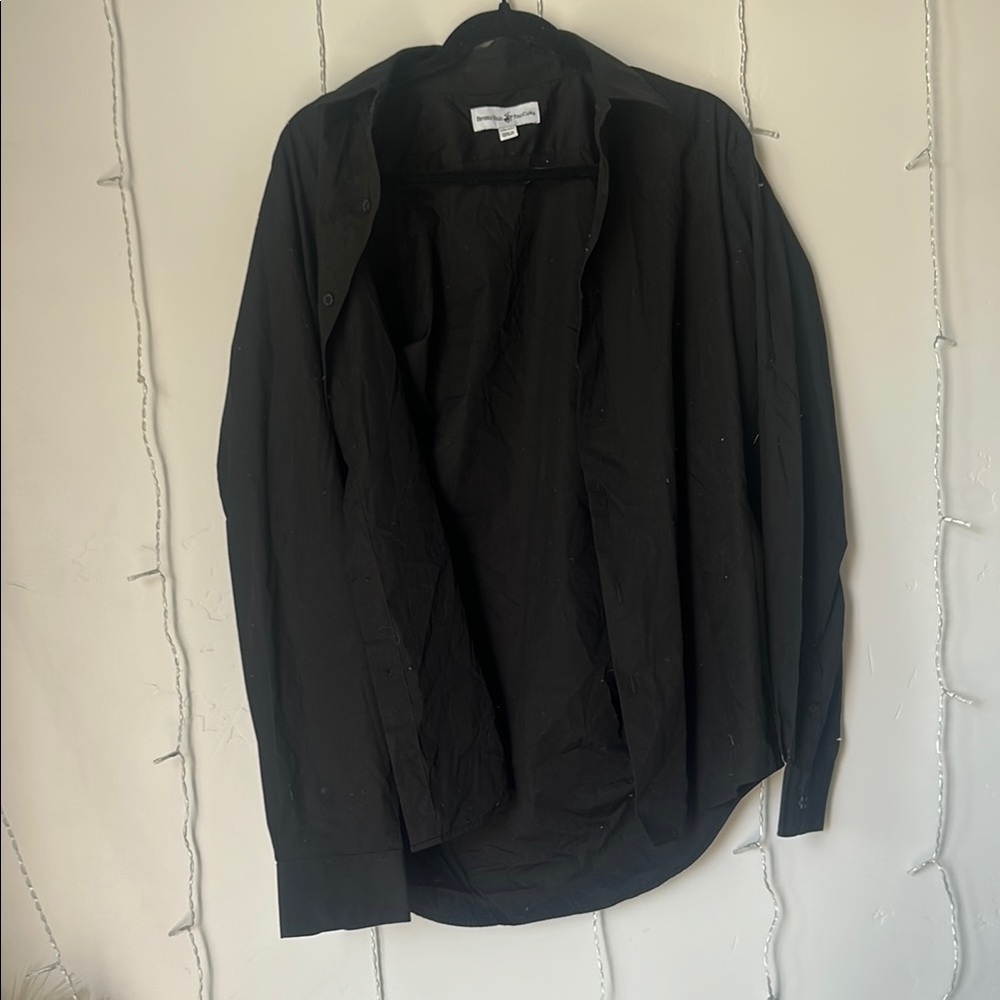 Black Button-Up Shirt